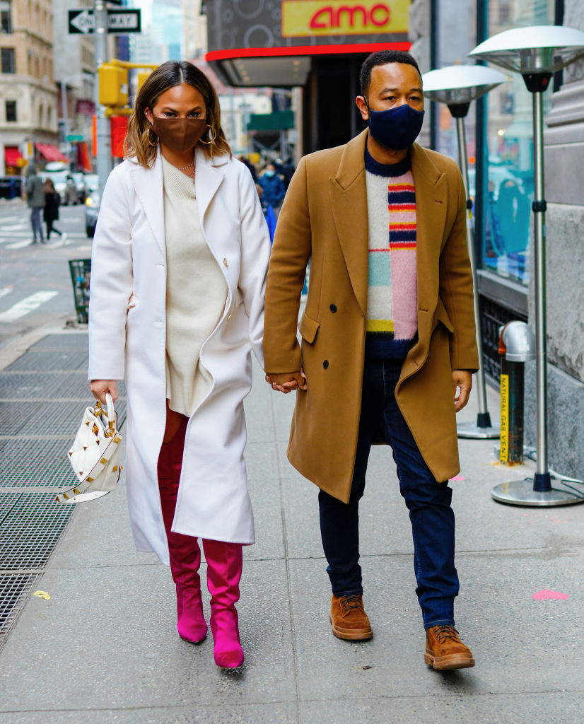 John Legend Looks Great In This Coat/Sweater Combo - Go Fug Yourself